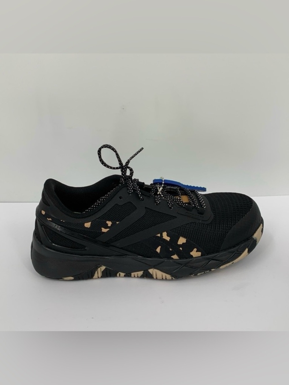 Reebok Nanoflex Work sneakers shoe composite toe RB366 lace-up black women 7.5